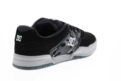 DC Central ADYS100551 Mens Gray Nubuck Skate Inspired Sneakers Shoes