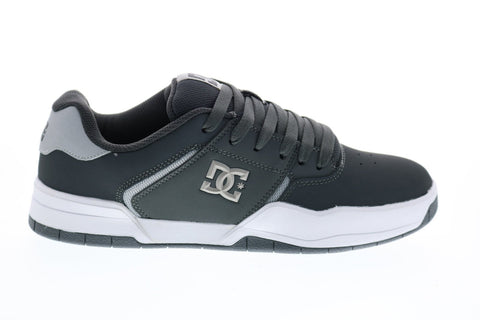 DC Central ADYS100551 Mens Grey Synthetic Skate Inspired Sneakers Shoes