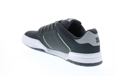 DC Central ADYS100551 Mens Grey Synthetic Skate Inspired Sneakers Shoes