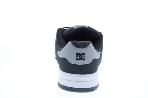 DC Central ADYS100551 Mens Grey Synthetic Skate Inspired Sneakers Shoes