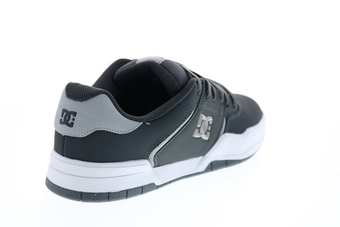 DC Central ADYS100551 Mens Grey Synthetic Skate Inspired Sneakers Shoes