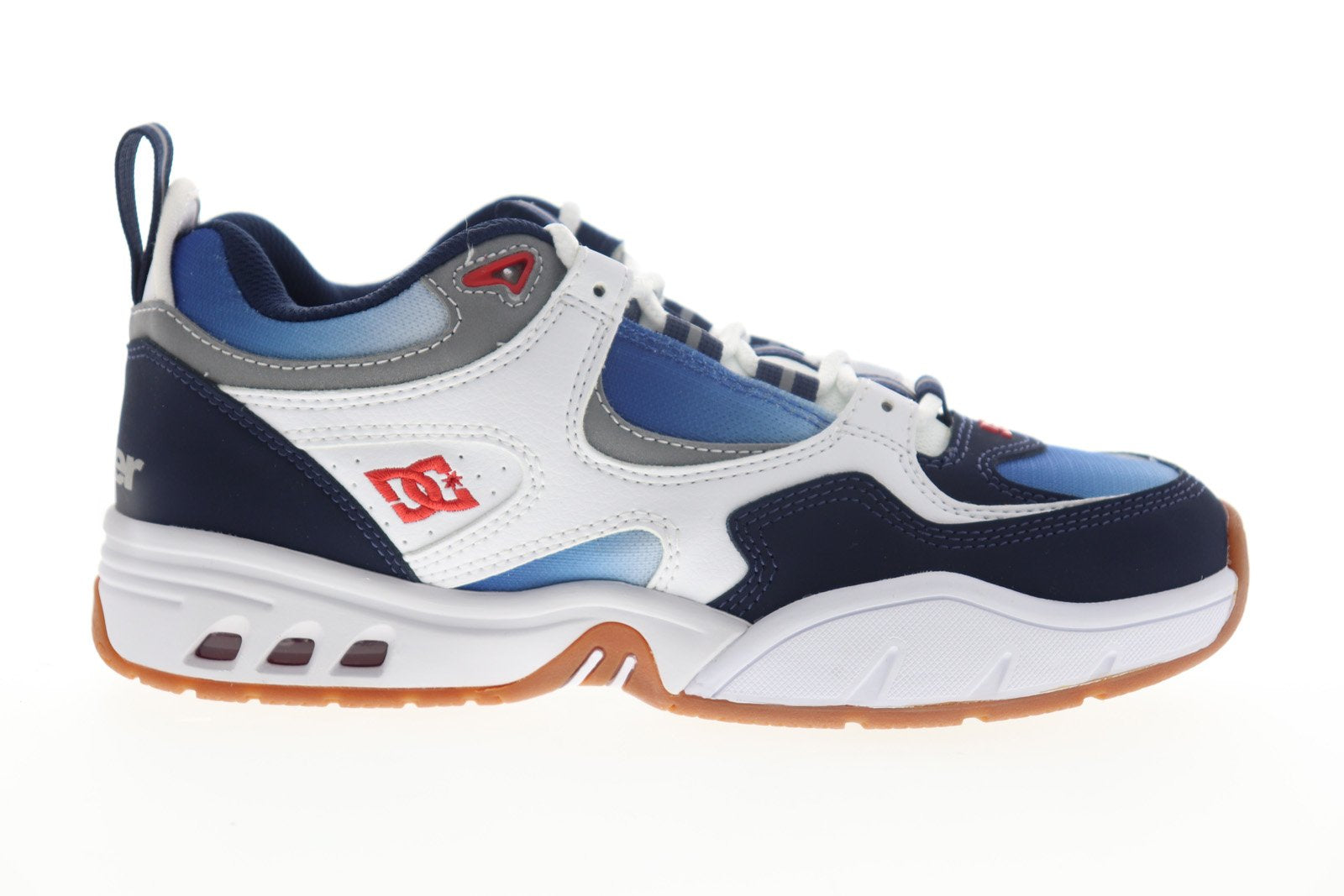 DC Kalis OG x Butter Goods ADYS100561 Mens Blue Leather Sneakers