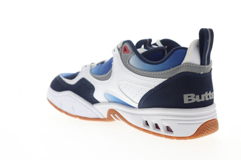 DC Kalis OG x Butter Goods ADYS100561 Mens Blue Leather Sneakers Shoes