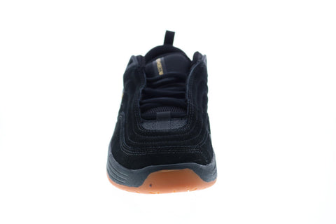 DC Williams Slim S ADYS100573 Mens Black Nubuck Skate Inspired Sneakers Shoes
