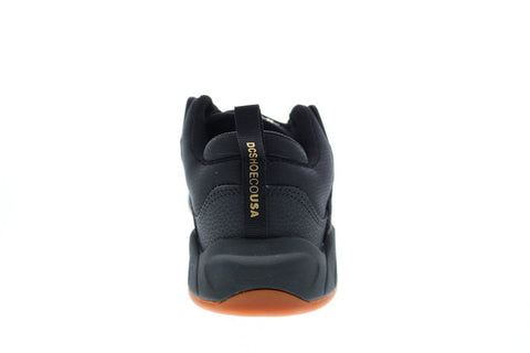 DC Williams Slim S ADYS100573 Mens Black Nubuck Skate Inspired Sneakers Shoes