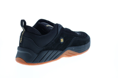 DC Williams Slim S ADYS100573 Mens Black Nubuck Skate Inspired Sneakers Shoes