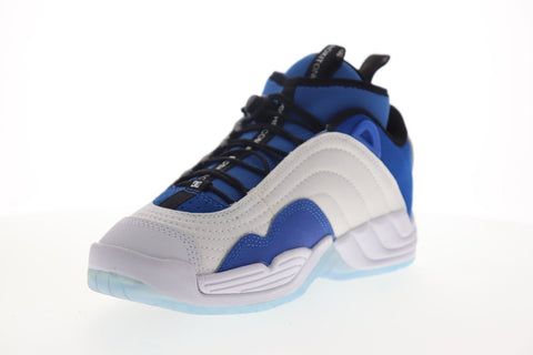 DC Williams OG X R ADYS100584 Mens White Canvas Lace Up Athletic Skate Shoes