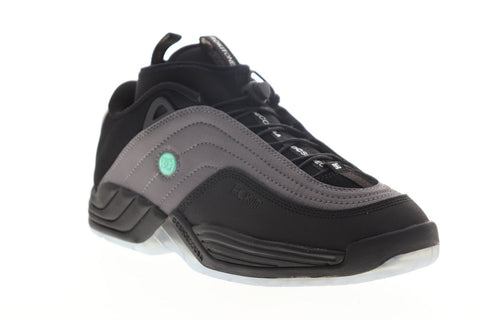 DC Williams OG X R ADYS100584 Mens Black Canvas Lace Up Athletic Skate Shoes