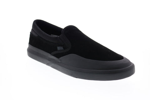DC Infinite Slip-On ADYS100603 Mens Black Skate Inspired Sneakers Shoes