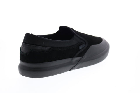 DC Infinite Slip-On ADYS100603 Mens Black Skate Inspired Sneakers Shoes