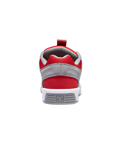 DC Lynx Zero ADYS100615-ATH Mens Red Suede Skate Inspired Sneakers Shoes
