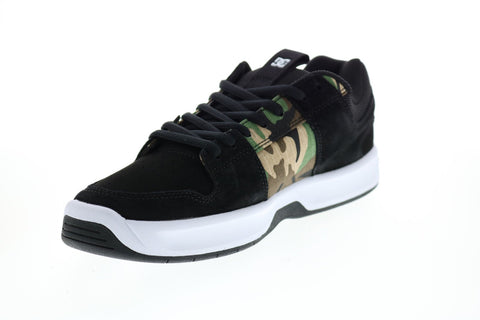 DC Lynx Zero ADYS100615 Mens Black Suede Skate Inspired Sneakers Shoes
