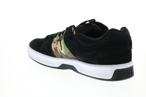 DC Lynx Zero ADYS100615 Mens Black Suede Skate Inspired Sneakers Shoes