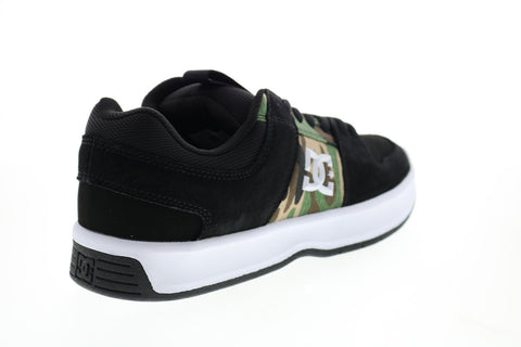 DC Lynx Zero ADYS100615 Mens Black Suede Skate Inspired Sneakers Shoes