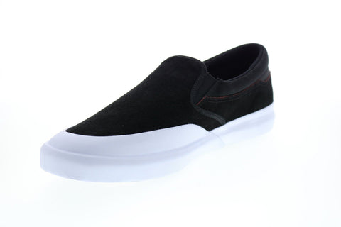 DC Infinite Slip On ADYS100620 Mens Black Skate Inspired Sneakers Shoes