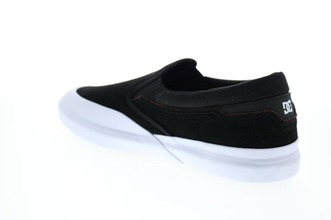 DC Infinite Slip On ADYS100620 Mens Black Skate Inspired Sneakers Shoes