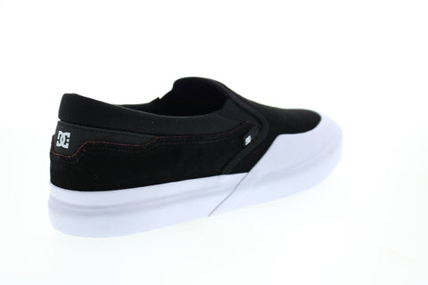DC Infinite Slip On ADYS100620 Mens Black Skate Inspired Sneakers Shoes