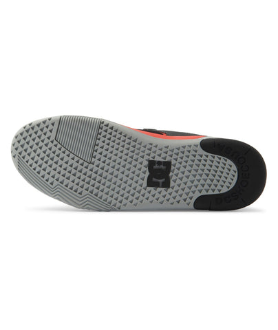 DC Metric ADYS100626-GO0 Mens Gray Leather Skate Inspired Sneakers Shoes