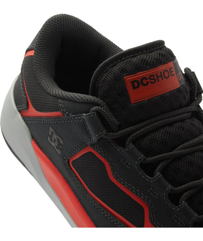 DC Metric ADYS100626-GO0 Mens Gray Leather Skate Inspired Sneakers Shoes