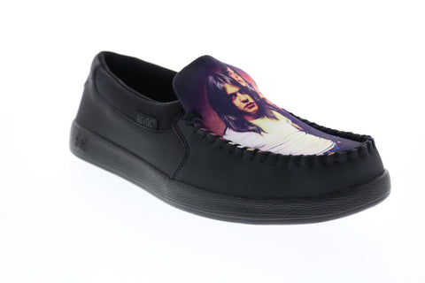 DC Villain 2 x ACDC ADYS100643 Mens Black Collaboration & Limited Sneakers Shoes