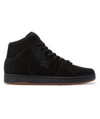 DC Manteca 4 HI Mens Black Suede Lace Up Skate Inspired Sneakers Shoes