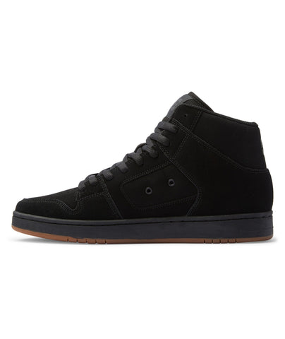 DC Manteca 4 HI Mens Black Suede Lace Up Skate Inspired Sneakers Shoes