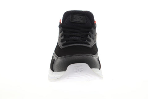 DC Vandium SE ADYS200067 Mens Black Nubuck Lace Up Athletic Skate Shoes