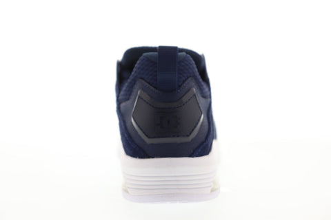 DC Vandium ADYS200069 Mens Blue Suede Low Top Lace Up Athletic Skate Shoes