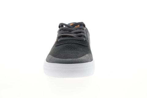 DC Switch Plus S ADYS300399 Mens Gray Suede Lace Up Athletic Skate Shoes