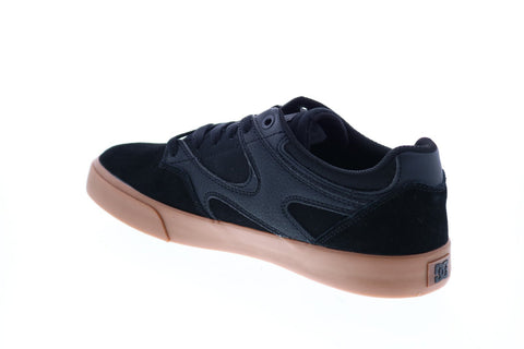DC Kalis Vulc ADYS300569 Mens Black Suede Skate Inspired Sneakers Shoes