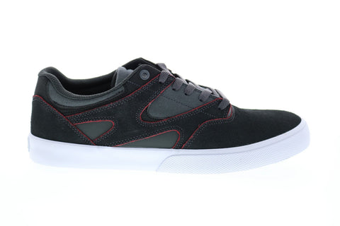 DC Kalis Vulc S ADYS300576 Mens Black Suede Skate Inspired Sneakers Shoes