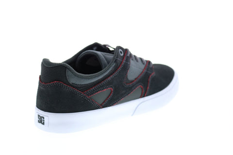 DC Kalis Vulc S ADYS300576 Mens Black Suede Skate Inspired Sneakers Shoes
