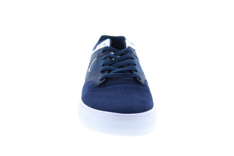 DC Kalis Vulc S ADYS300576 Mens Blue Suede Skate Inspired Sneakers Shoes