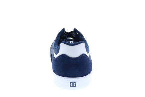 DC Kalis Vulc S ADYS300576 Mens Blue Suede Skate Inspired Sneakers Shoes