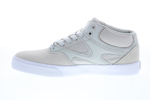DC Kalis Vulc Mid ADYS300622 Mens Gray Skate Inspired Sneakers Shoes