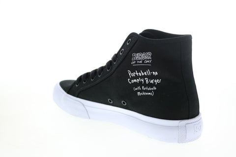 DC Bobs Burgers X Manual HI Mens White Collaboration & Limited Sneakers Shoes