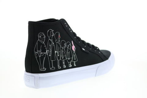 DC Bobs Burgers X Manual HI Mens White Collaboration & Limited Sneakers Shoes