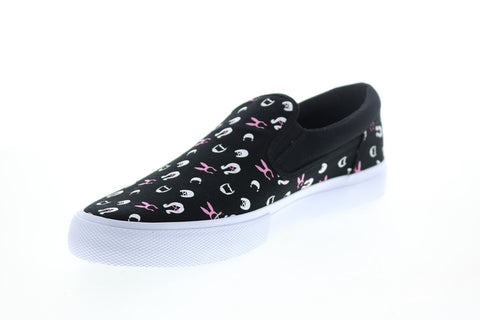 DC Bobs Burgers X Manual Slip Mens Black Collaboration & Limited Sneakers Shoes