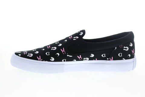 DC Bobs Burgers X Manual Slip Mens Black Collaboration & Limited Sneakers Shoes