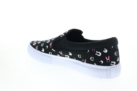 DC Bobs Burgers X Manual Slip Mens Black Collaboration & Limited Sneakers Shoes