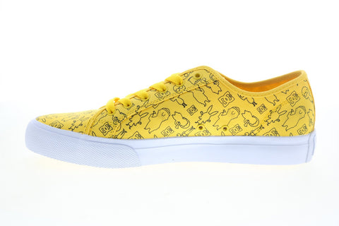 DC Bobs Burgers X Manual Mens Yellow Collaboration & Limited Sneakers Shoes