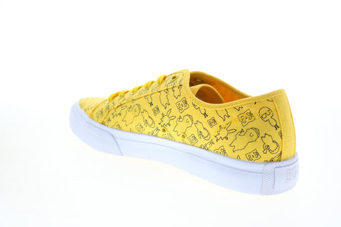 DC Bobs Burgers X Manual Mens Yellow Collaboration & Limited Sneakers Shoes
