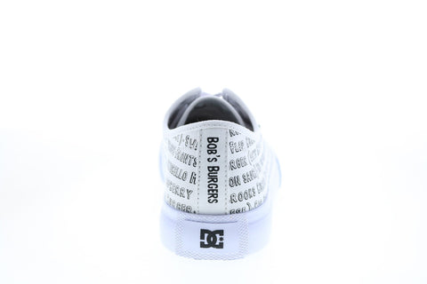 DC Bobs Burgers X Manual Mens White Collaboration & Limited Sneakers Shoes