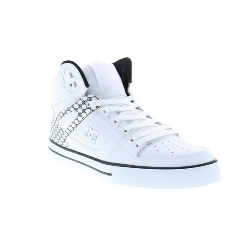 DC Pure High-Top Wc ADYS400043 Mens White Skate Inspired Sneakers Shoes
