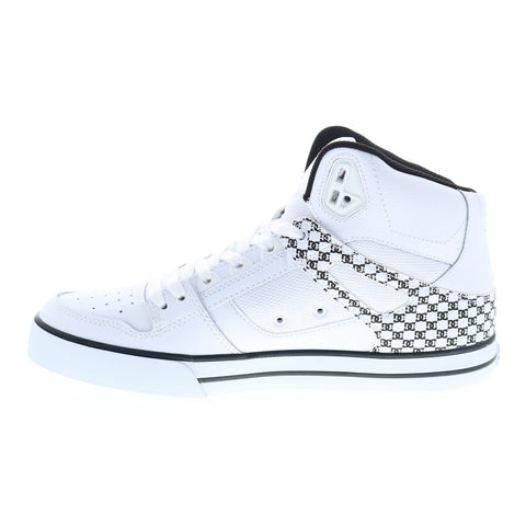 DC Pure High-Top Wc ADYS400043 Mens White Skate Inspired Sneakers Shoes