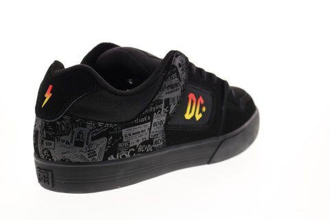 DC Pure x ACDC ADYS400065 Mens Black Collaboration & Limited Sneakers Shoes