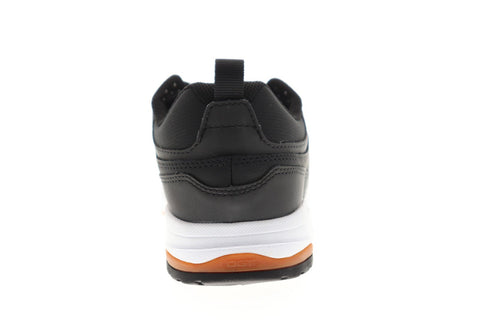 DC E Tribeka LE ADYS700146 Mens Black Nubuck Athletic Lace Up Skate Shoes