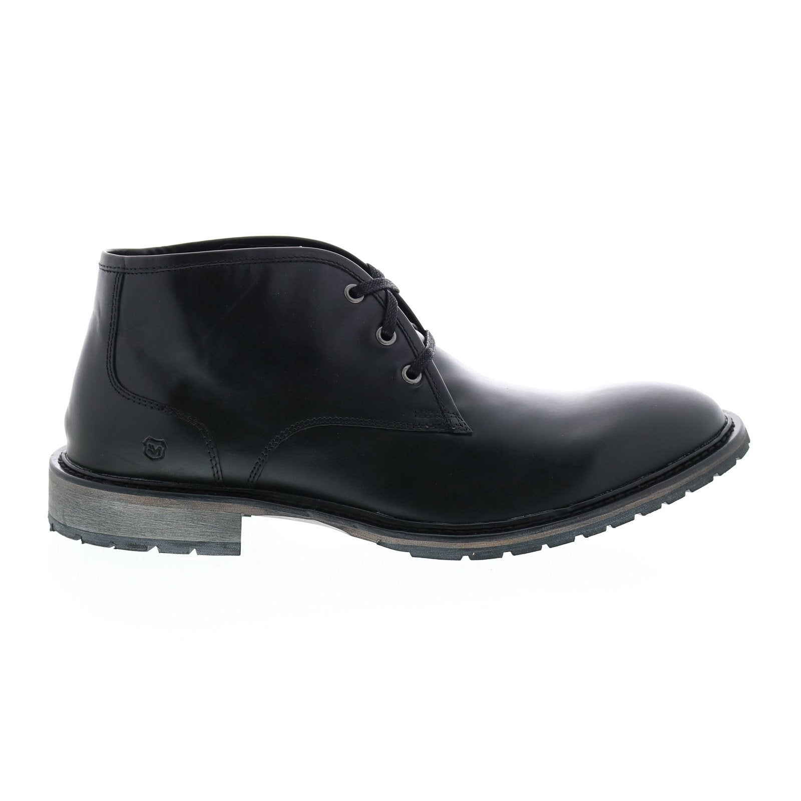 Andrew Marc Woodside AM1022-001 Mens Black Leather Chukkas  display picture 2
