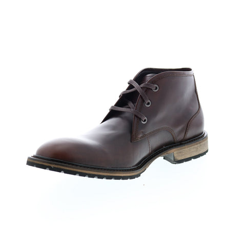 Andrew Marc Woodside AM1022-644 Mens Brown Leather Chukkas Boots