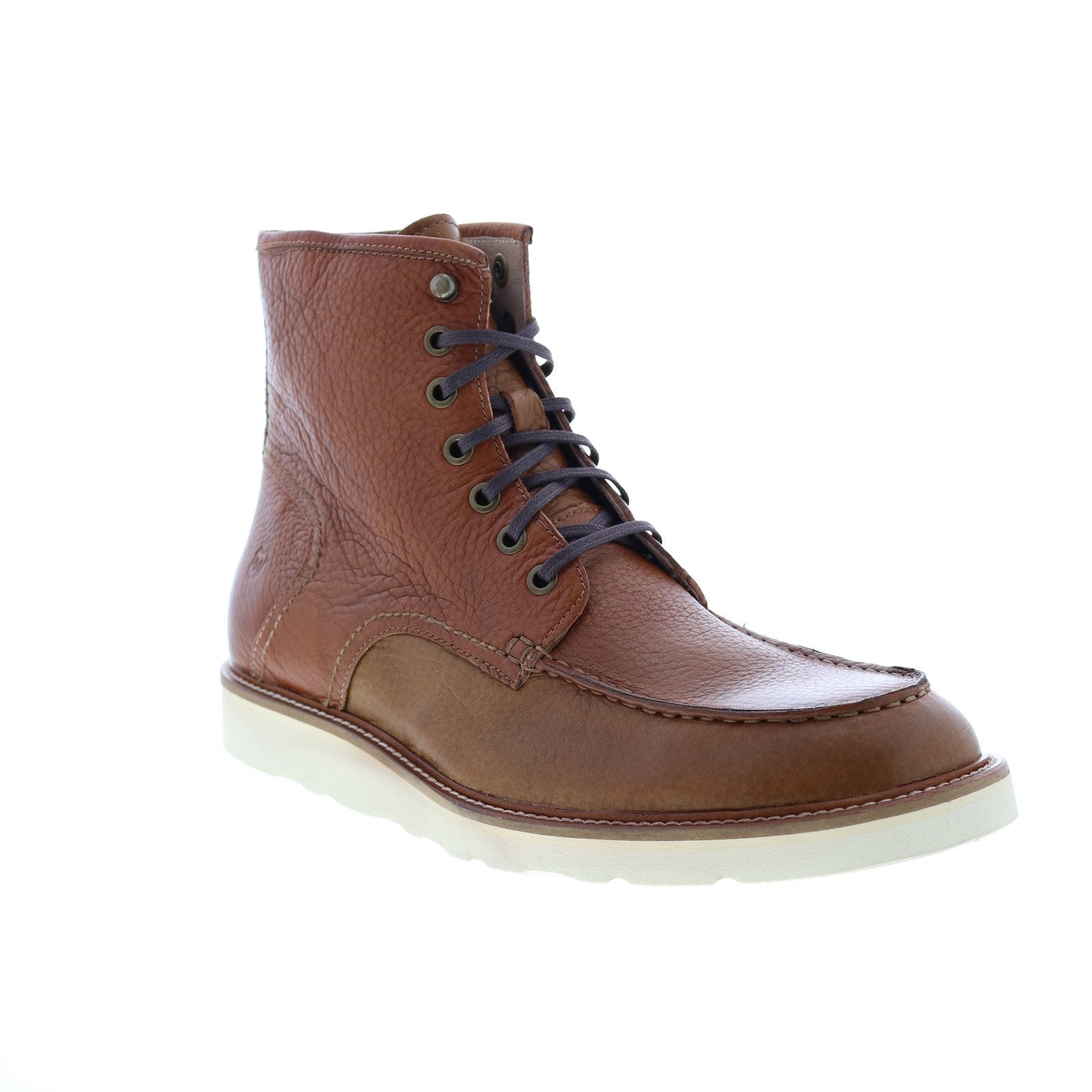 Andrew Marc Ashford AMASHFL-2274 Mens Brown Leather Casual  display picture 2